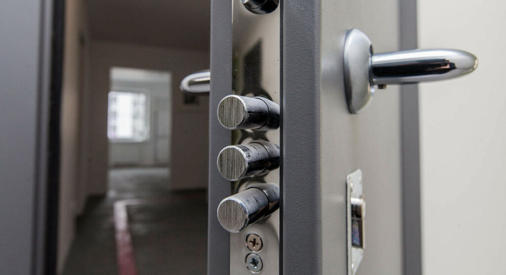 как выбрать входную металлическую дверь в квартиру с шумоизоляцией фото