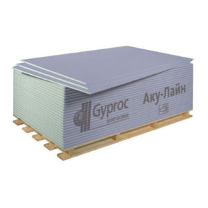 Гипсокартон звукоизоляционный Gyproc Аку-Лайн 2500x1200x12,5 мм фото