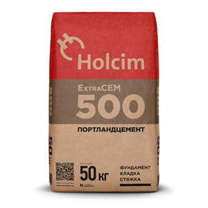 Цемент Holcim М500 50 кг фото