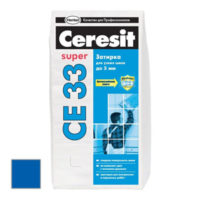 Затирка Ceresit CE 33 Super синяя 2 кг фото